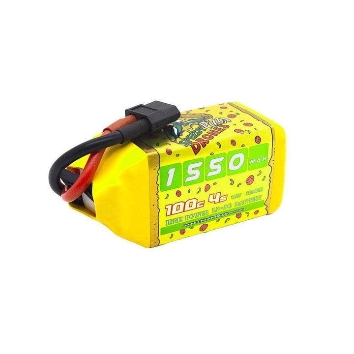 CNHL SpeedyPizza 14.8V 4S 1550mAh 100C LiPo Battery - XT60 at WREKD Co.