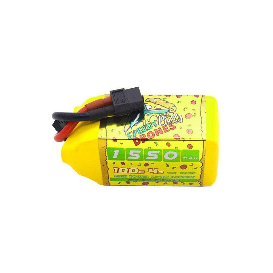 CNHL SpeedyPizza 14.8V 4S 1550mAh 100C LiPo Battery - XT60 at WREKD Co.