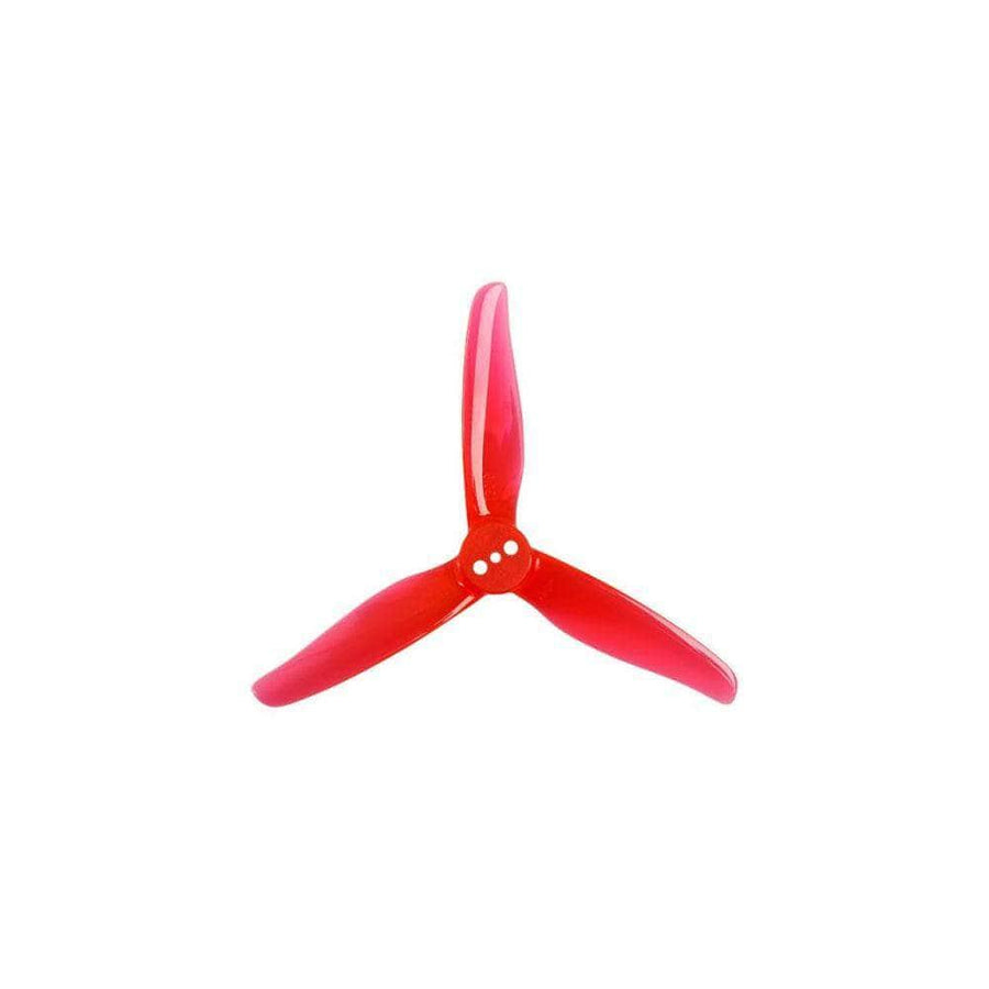 DAL New Cyclone T3018 Tri-Blade 3" Prop 8 Pack - Crystal Red at WREKD Co.