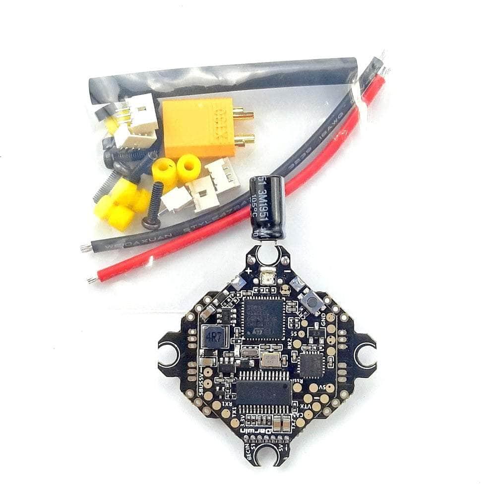 DarwinFPV 1-3S F4 AIO Flight Controller w/ 15A ESC at WREKD Co.