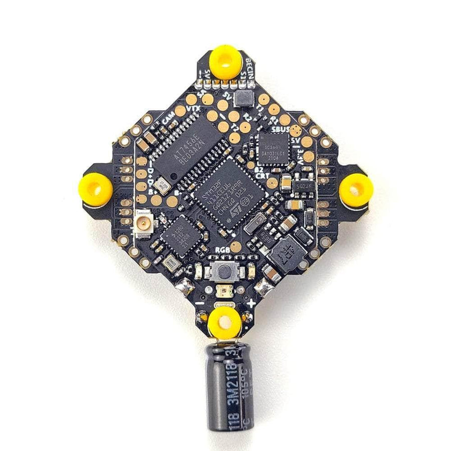 DarwinFPV 1-3S F411 AIO Flight Controller w/ 15A Bluejay ESC and ELRS2.0 at WREKD Co.