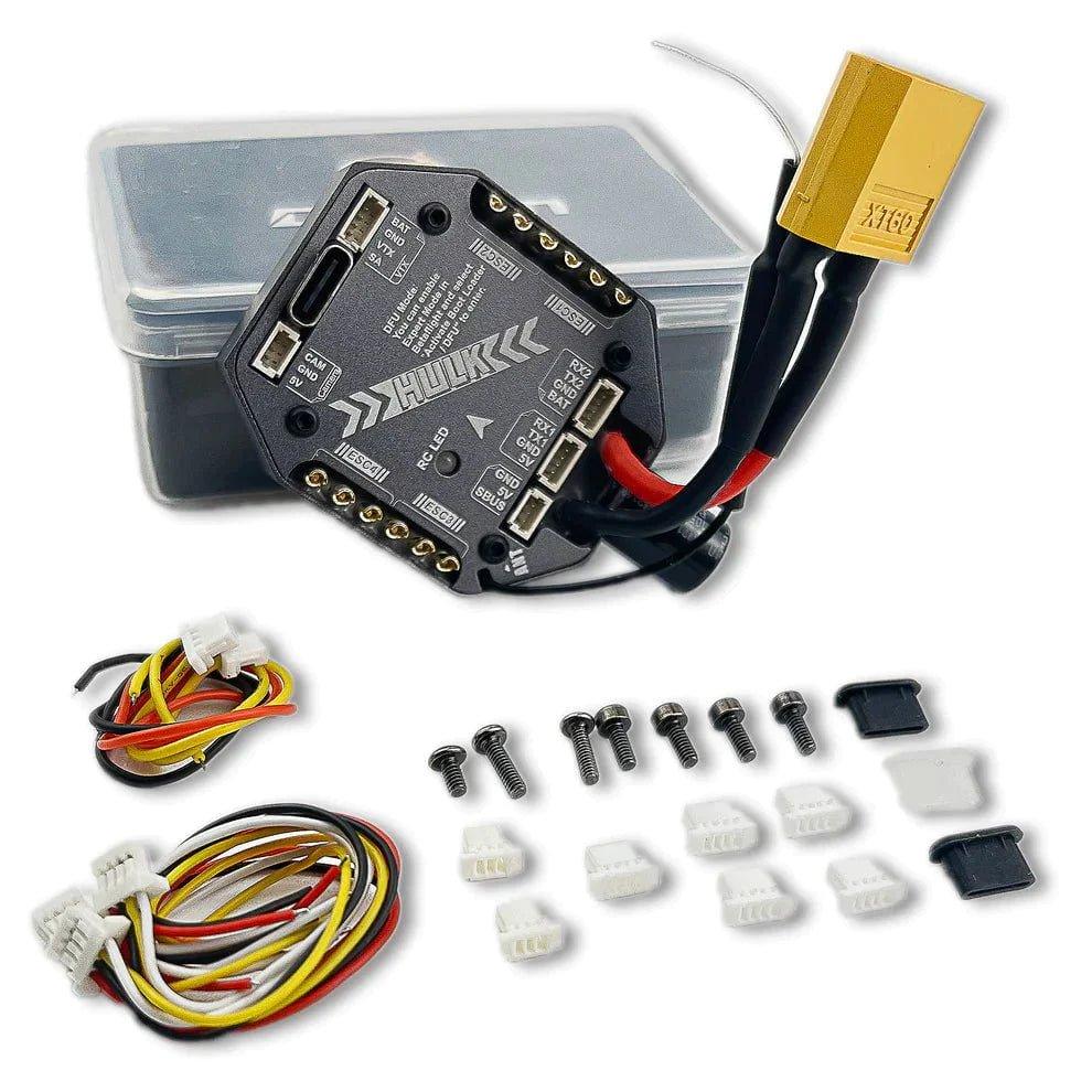 DarwinFPV HULK F411/45A 3-6S AIO Flight Controller w/ ELRS 2.4GHz at WREKD Co.