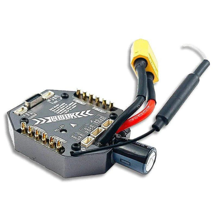 DarwinFPV HULK F411/45A 3-6S AIO Flight Controller w/ ELRS 2.4GHz at WREKD Co.