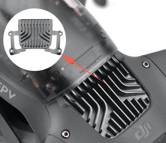 DJI FPV Drone ESC Heat Sink Bracket at WREKD Co.