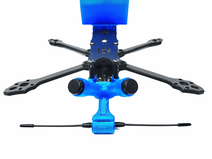 DJI HD Stock Dual Axii Mount w/ Immortal-T (Choose Standoff Width) at WREKD Co.