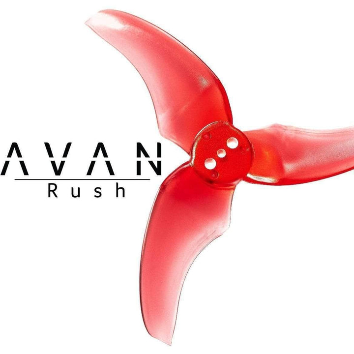 EMAX Avan Rush 2.5x1.9x3 Tri-Blade 2.5" Prop 4 Pack - Choose Your Color at WREKD Co.