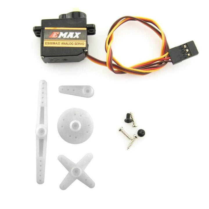 EMAX ES08MA II 12g Analog Metal Gear Servo at WREKD Co.