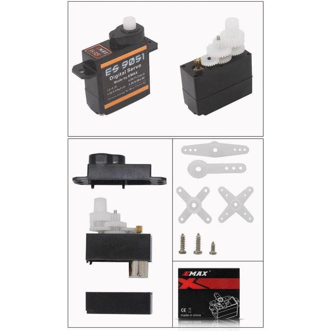 EMAX ES9051 4.3g Digital Mini Servo at WREKD Co.