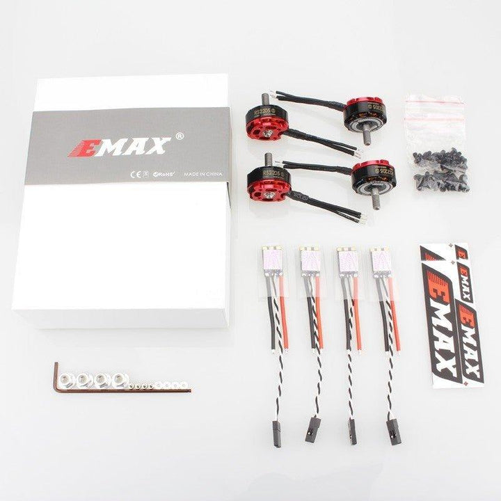 EMAX RS2205S RaceSpec Motor 2600kv w/ Bullet 30A Power System Combo Kit at WREKD Co.