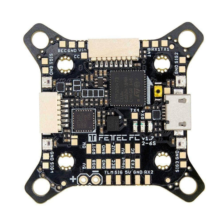 Fettec FC G4 V1.7 2-6S 30x30 / 20x20 Flight Controller at WREKD Co.