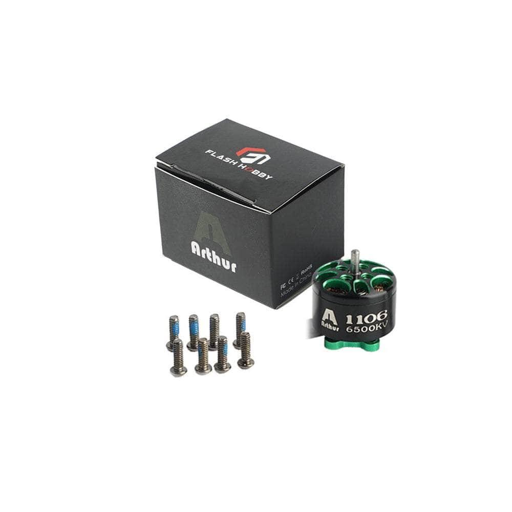 Flash Hobby Arthur 1106 4500Kv Micro Motor (1.5mm Shaft) at WREKD Co.