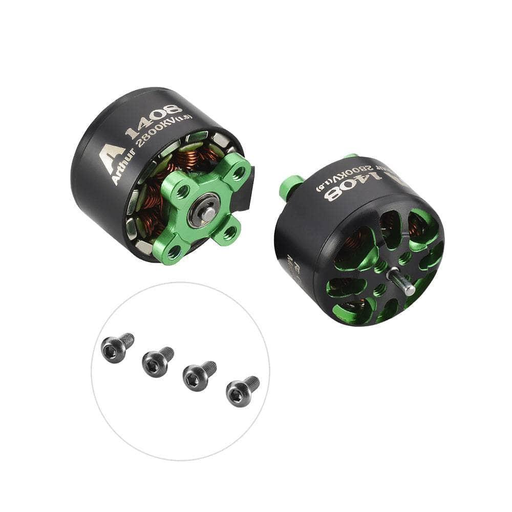 Flash Hobby Arthur 1408 2800Kv Micro Motor (1.5mm Shaft) at WREKD Co.