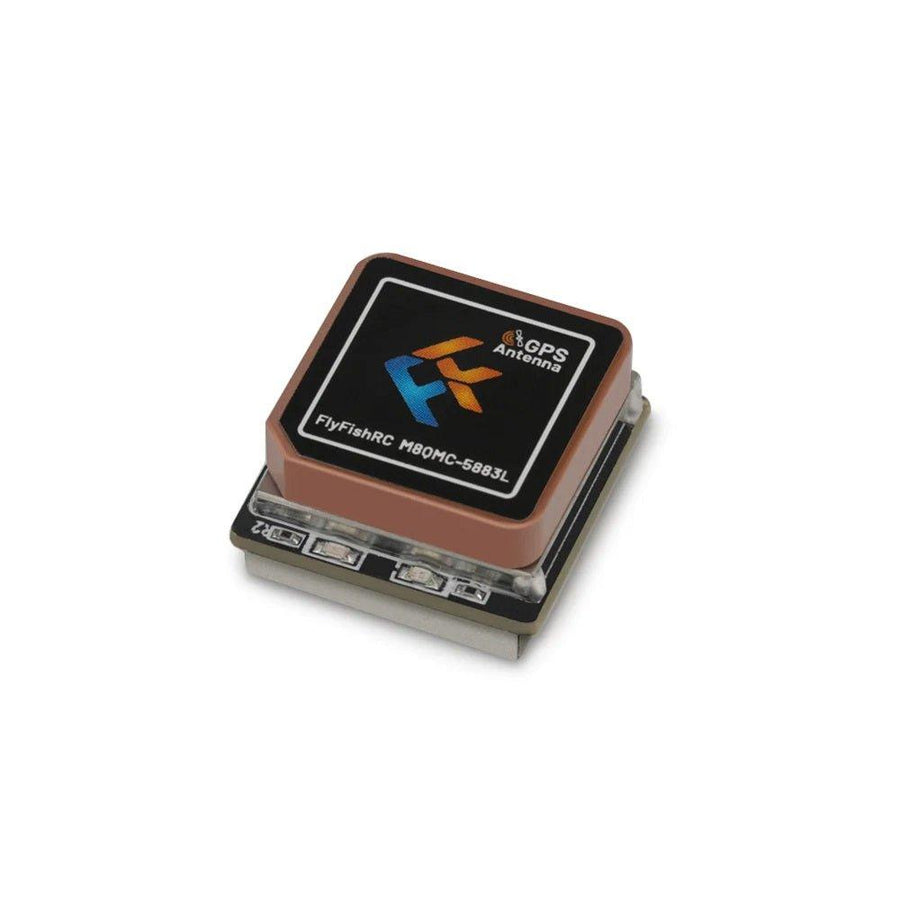 FlyFishRC M8QMC-5883L GPS and Compass Module for FPV Freestyle and Long Range at WREKD Co.