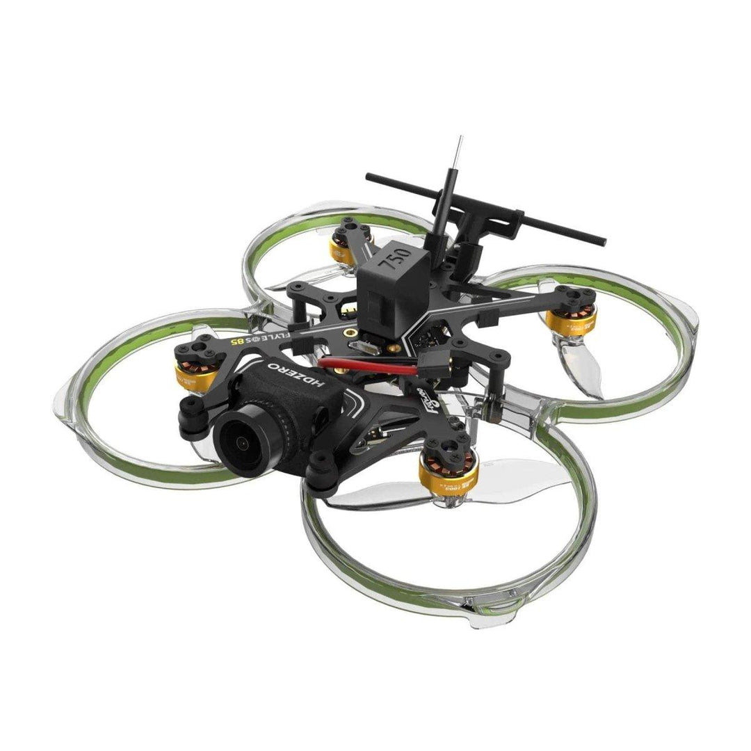 Flywoo BNF FlyLens 85 2S HD 85mm Brushless Whoop w/ HDZero Whoop Lite & Micro Cam V2 - ELRS 2.4 GHz at WREKD Co.