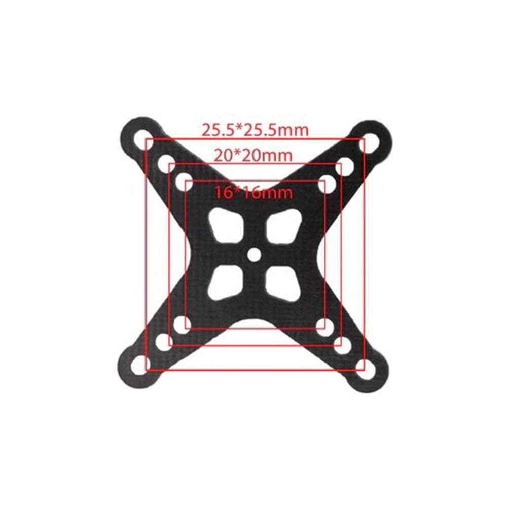 Flywoo DJI O3 Air Unit 20x20 / 16x16 Adapter Plate - 3 PCS at WREKD Co.