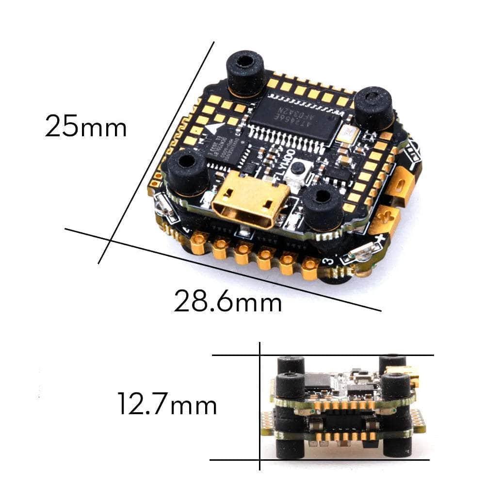 Flywoo GOKU GN405 F4 2-6S 16x16 Stack/Combo (F4 FC / 35A 8Bit 4in1 ESC) at WREKD Co.