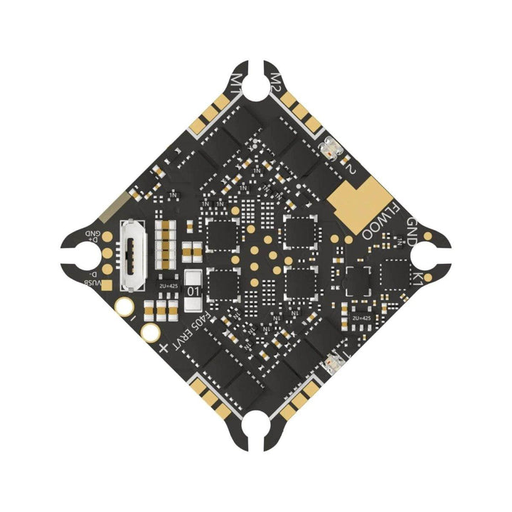 Flywoo GOKU Versatile F405 1-2S AIO Whoop/Toothpick Flight Controller (w/12A 8Bit 4in1 ESC & 400mW VTX) - ELRS 2.4GHz at WREKD Co.