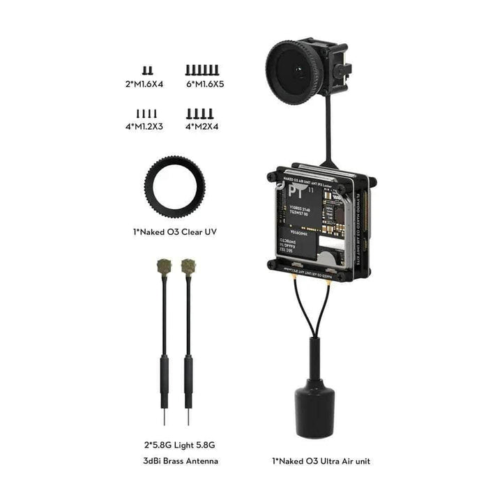 Flywoo Naked O3 Ultra Air Unit (w/ Camera, VTX Module & Antennas) at WREKD Co.