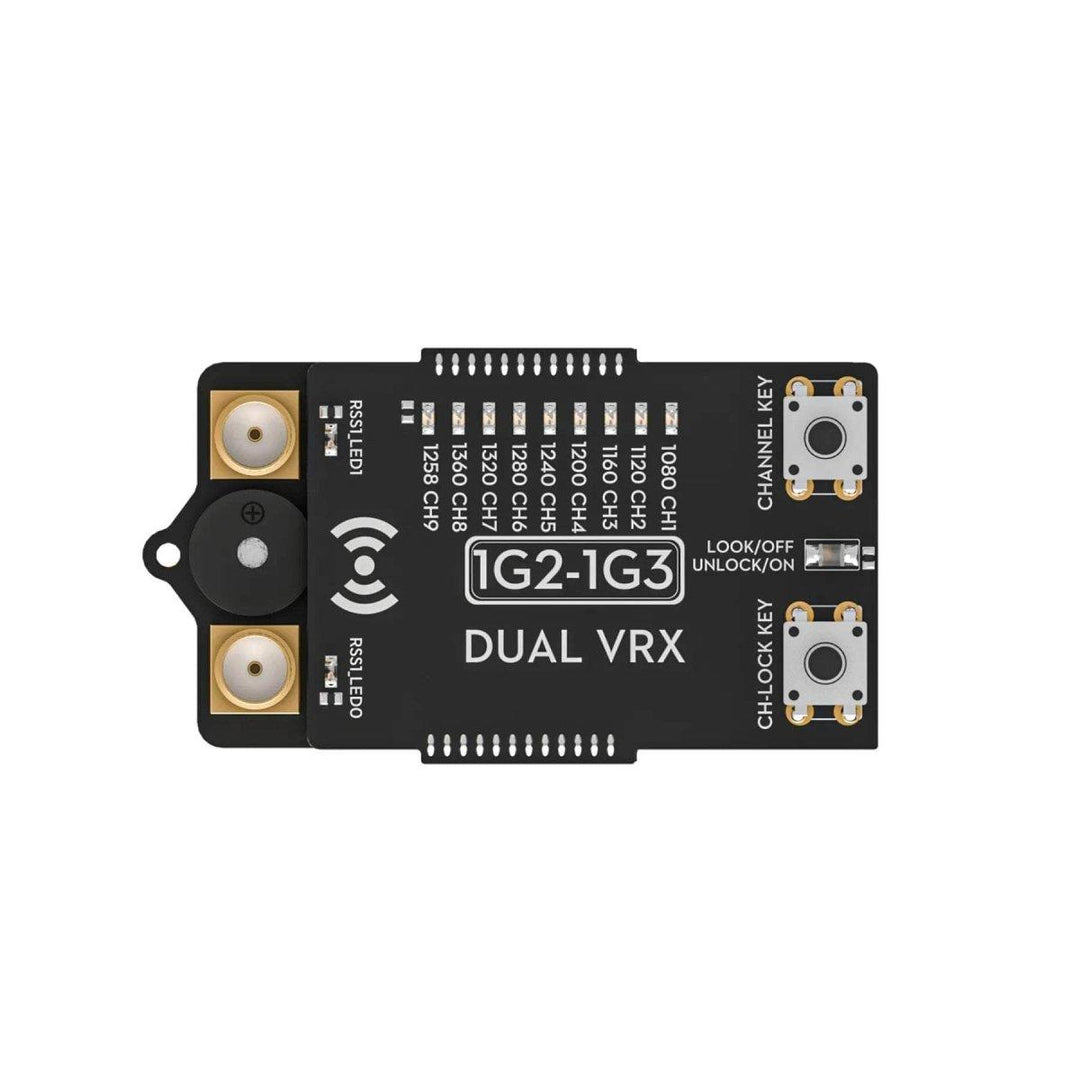 Flywoo VRX 1G2-1G3 Dual 9CH 1.2/1.3GHz Analog Goggle Receiver Module (Compatible with DJI Goggles V2) at WREKD Co.