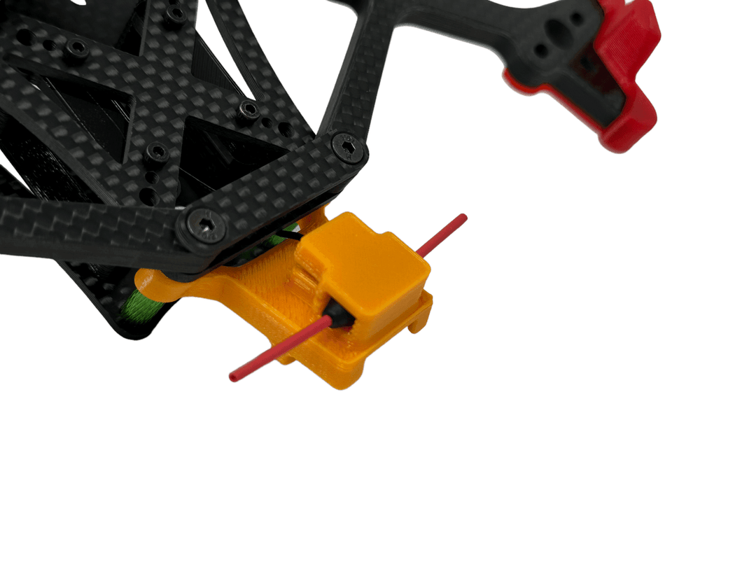 Foxeer M10Q 120 GPS 5883 Module Standoff Mount w/ RP1 (4mm Standoffs) (3D Print Only) at WREKD Co.