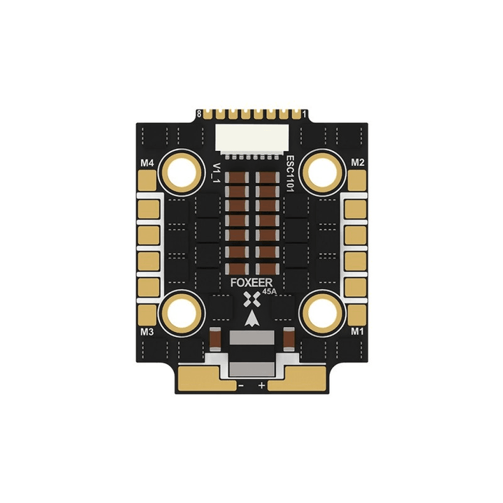 Foxeer Mini Reaper 45A F4 128K 32Bit 3-6S 4in1 ESC - 20x20 at WREKD Co.