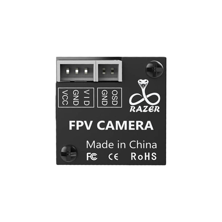 Foxeer Razer Micro 1200TVL CMOS 4:3 PAL/NSTC FPV Camera (1.8mm) - Black at WREKD Co.