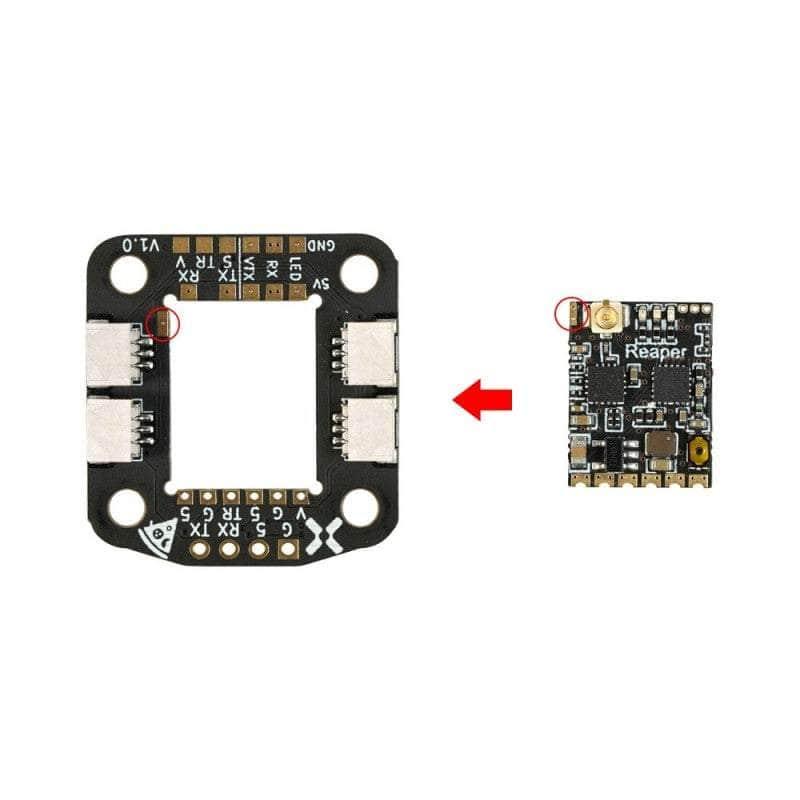 Foxeer Reaper Nano 20x20 VTX Extension Board at WREKD Co.