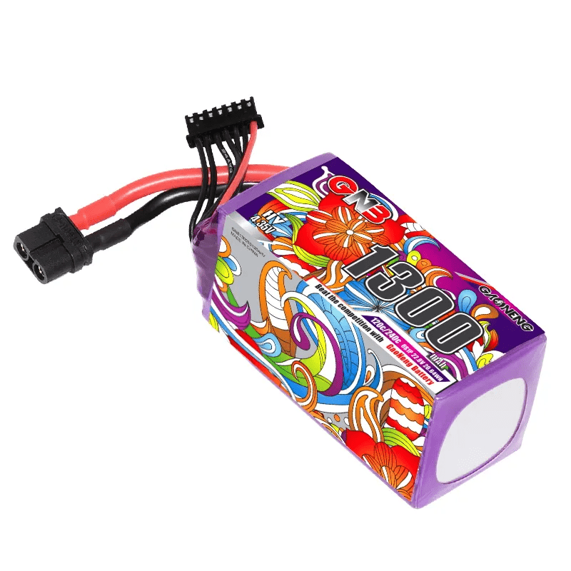 Gaoneng GNB 22.8V 6S 1300mAh 120C LiHV Battery - XT60 at WREKD Co.