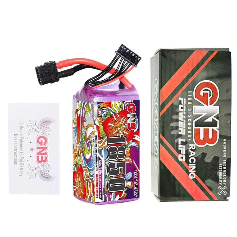 Gaoneng GNB 22.8V 6S 1850mAh 120C LiHV Battery - XT60 at WREKD Co.