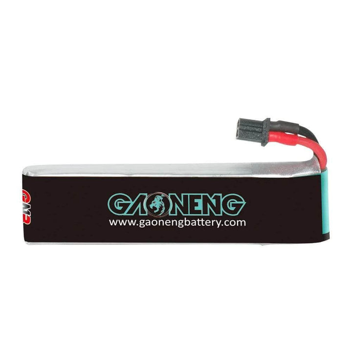 Gaoneng GNB 3.7V 1S 550mAh 90C LiPo Whoop/Micro Battery w/ Cabled - A30 at WREKD Co.