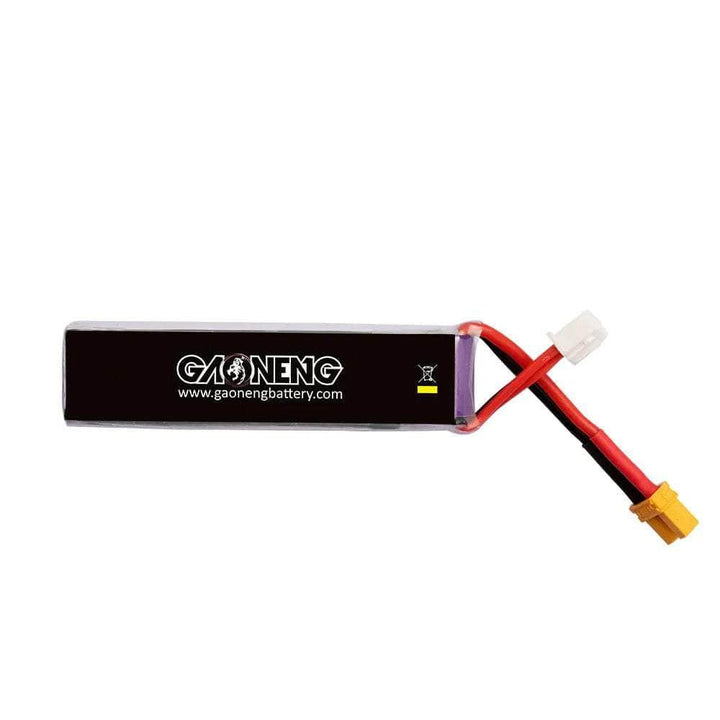 Gaoneng GNB 7.6V 2S 850mAh 60C LiHV Micro Battery (Long Type) - XT30 at WREKD Co.