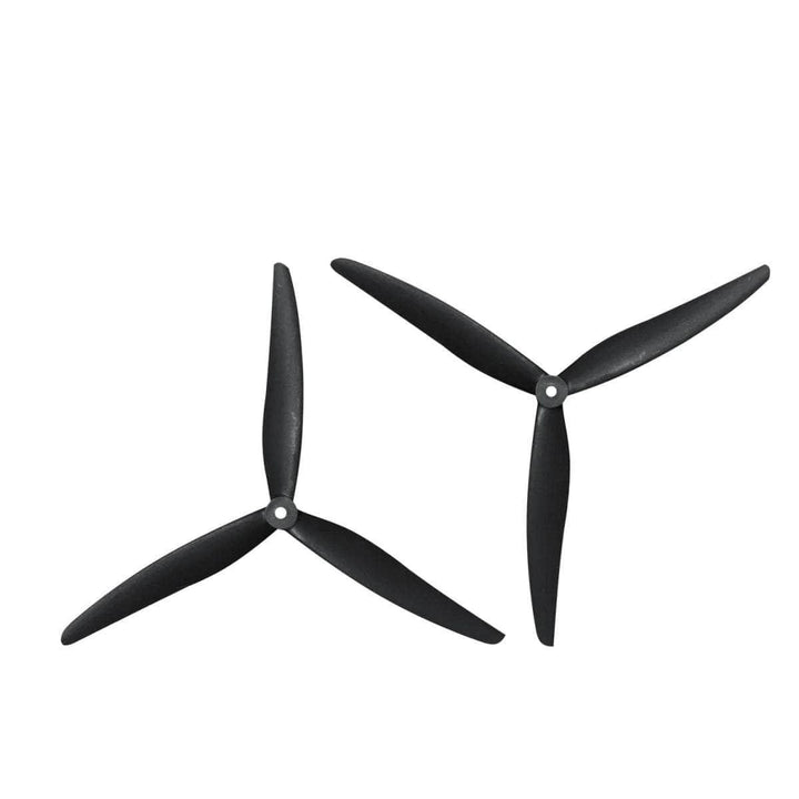 Gemfan 1170 Reinforced Glass Fiber Nylon Tri-Blade 11" Prop 2 Pack - Black at WREKD Co.