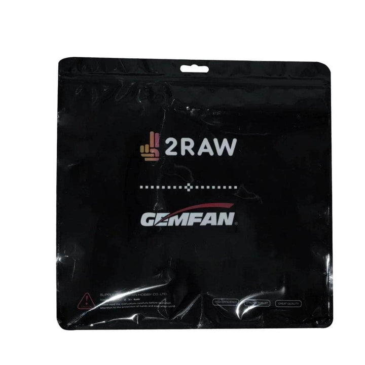 Gemfan 1170 Reinforced Glass Fiber Nylon Tri-Blade 11" Prop 2 Pack - Black at WREKD Co.