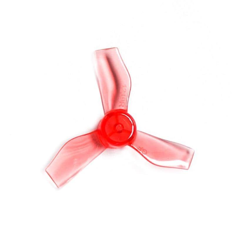 Gemfan 1219-3 Durable Tri-Blade 31mm Micro/Whoop Prop 8 Pack (1mm Shaft) - Choose Your Color at WREKD Co.