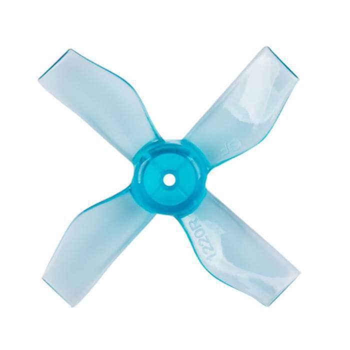 Gemfan 1220-4 Quad-Blade 31mm Micro/Whoop Prop 8 Pack (0.8 mm Shaft) - Choose Your Color at WREKD Co.