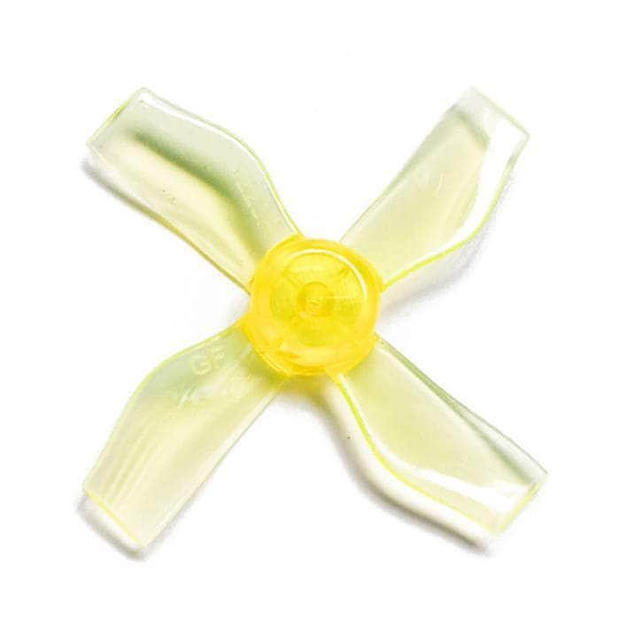 Gemfan 1220-4 Quad-Blade 31mm Micro/Whoop Prop 8 Pack (1mm Shaft) - Choose Your Color at WREKD Co.