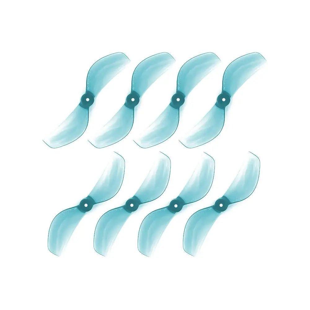 Gemfan 45mm-2 Bi-Blade 1.5mm Shaft Propellers (4CW+4CCW) - Choose Color at WREKD Co.