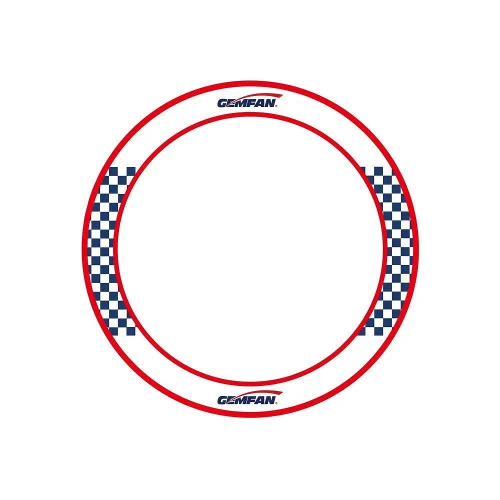 Gemfan Circle Race Gate (78cm) w/ Adhesive Mount Lock Loops at WREKD Co.