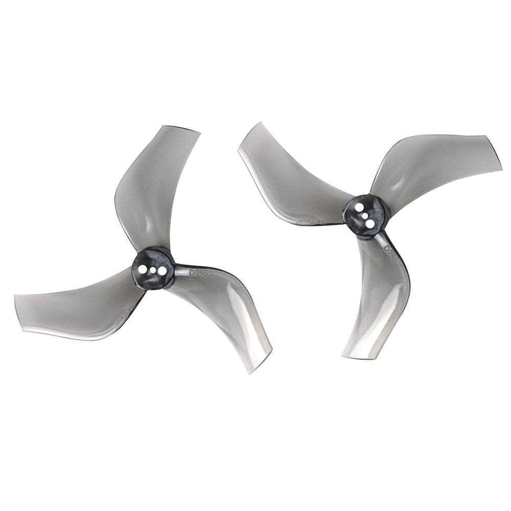 Gemfan Ducted D75S-3 Tri-Blade 3" Cinewhoop Prop 4 Pack (1.5mm Shaft) - Choose Color at WREKD Co.