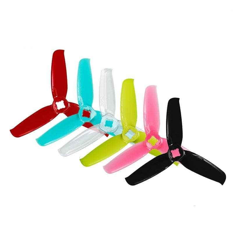 Gemfan Flash 3052-3 Tri-Blade 3" Prop 4 Pack - Choose Color at WREKD Co.