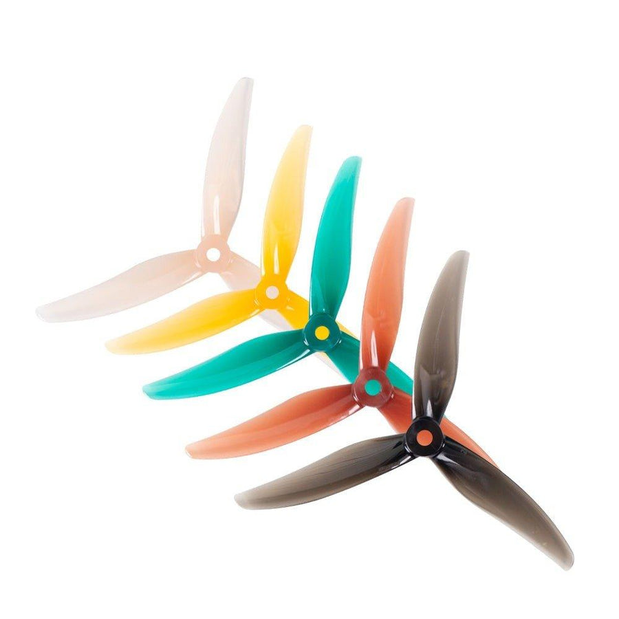 Gemfan Freestyle 3S 5133 (5.1x3x3) 5.1" Tri-Blade Propeller - Choose Color at WREKD Co.