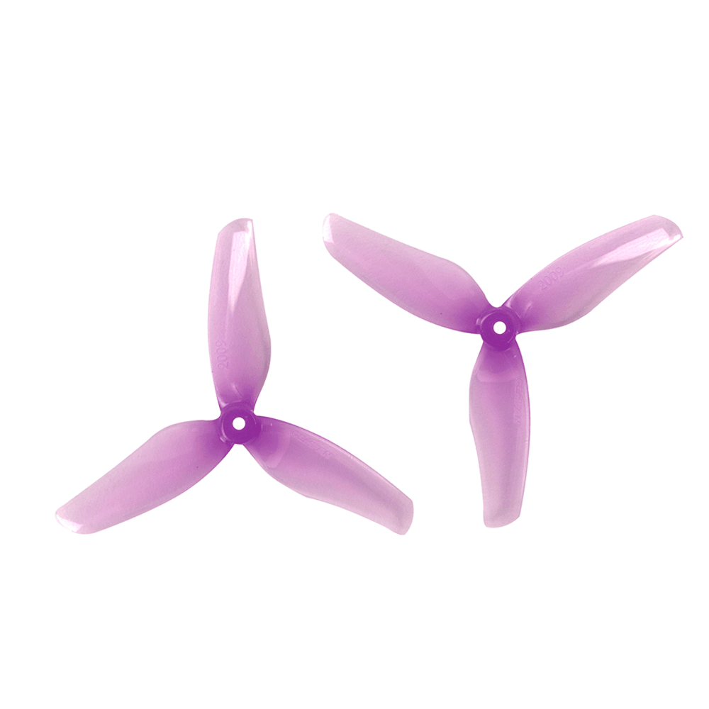Gemfan Hurricane 2009-3 Durable Tri-Blade 2" Prop 8 Pack (1.5mm Shaft) - Choose Your Color at WREKD Co.