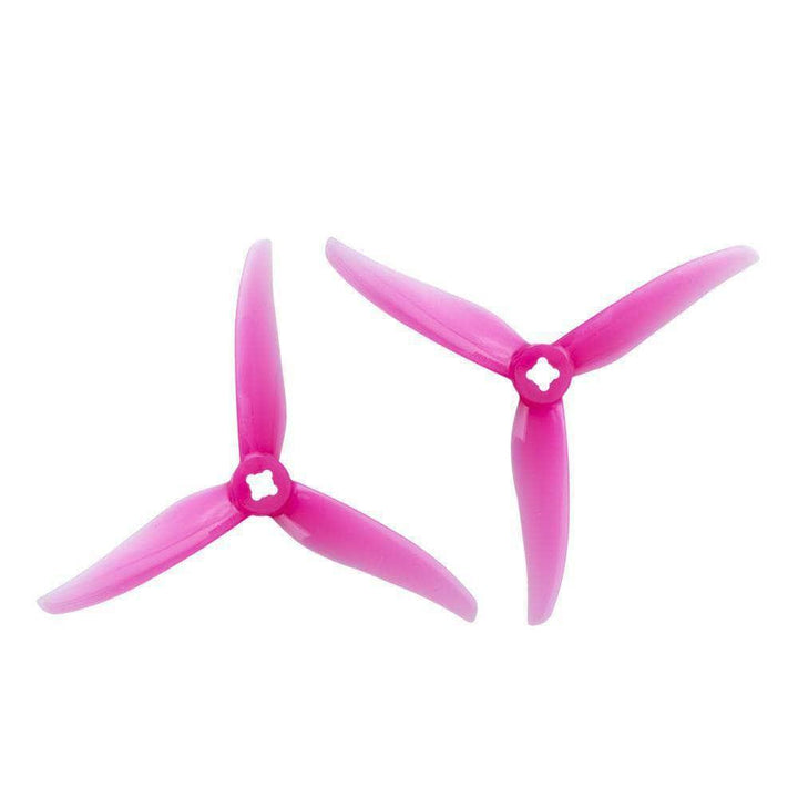 Gemfan Hurricane 4023 Durable Tri-Blade 4" Prop 4 Pack (5mm & 1.5mm Mounting) - Choose Your Color at WREKD Co.