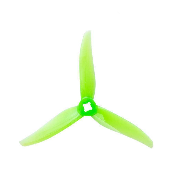 Gemfan Hurricane 4023 Durable Tri-Blade 4" Prop 4 Pack (5mm & 1.5mm Mounting) - Choose Your Color at WREKD Co.