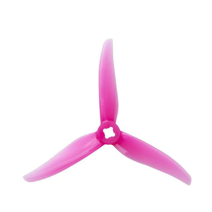 Gemfan Hurricane 4023 Durable Tri-Blade 4" Prop 4 Pack (5mm & 1.5mm Mounting) - Choose Your Color at WREKD Co.