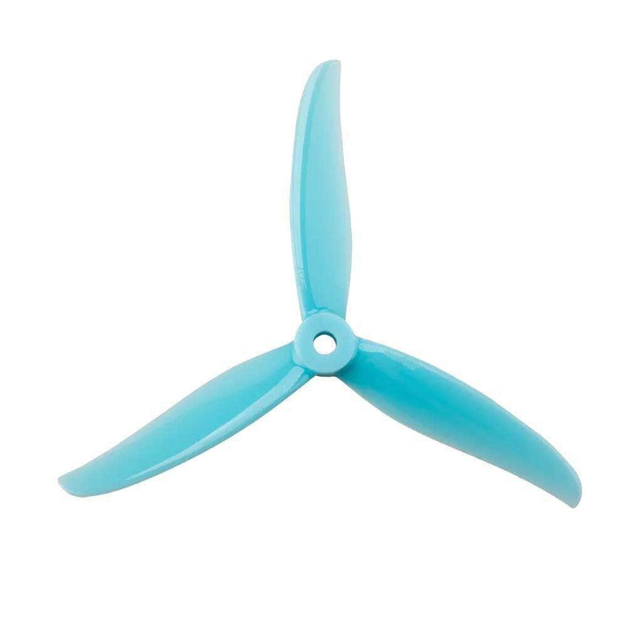 Gemfan Hurricane 4937 Tri-Blade 5" Prop 4 Pack - Choose Color at WREKD Co.