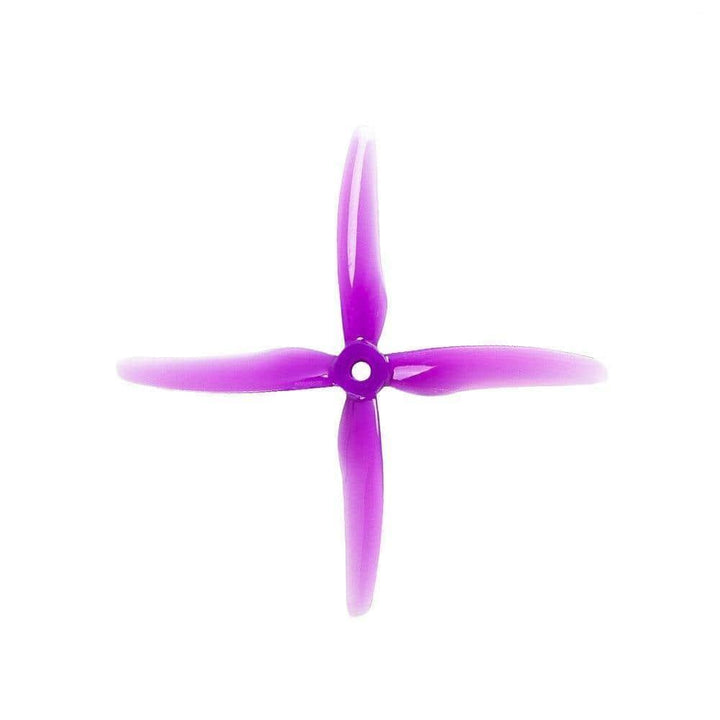 Gemfan Hurricane X 51455 Durable Quad-Blade 5" Prop 4 Pack - Choose Your Color at WREKD Co.