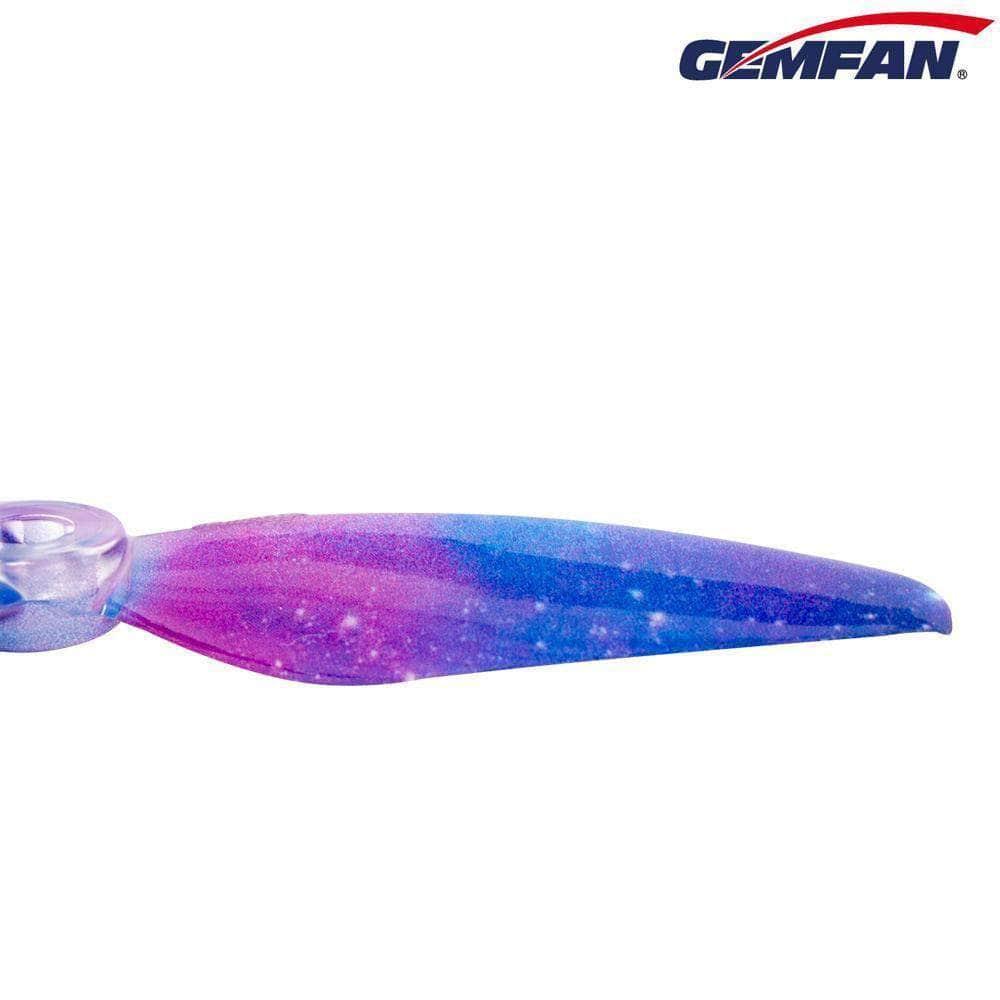 Gemfan WinDancer 5043S POPO Compatible Tri-Blade 5" Prop 4 Pack - Skitzo Galaxy Limited Edition at WREKD Co.