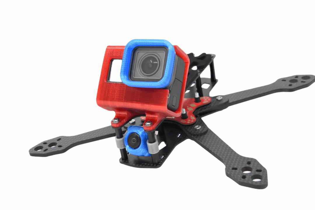 GoPro Hero 5 / 6 / 7 Bolt on Mounts (Choose Frame) at WREKD Co.