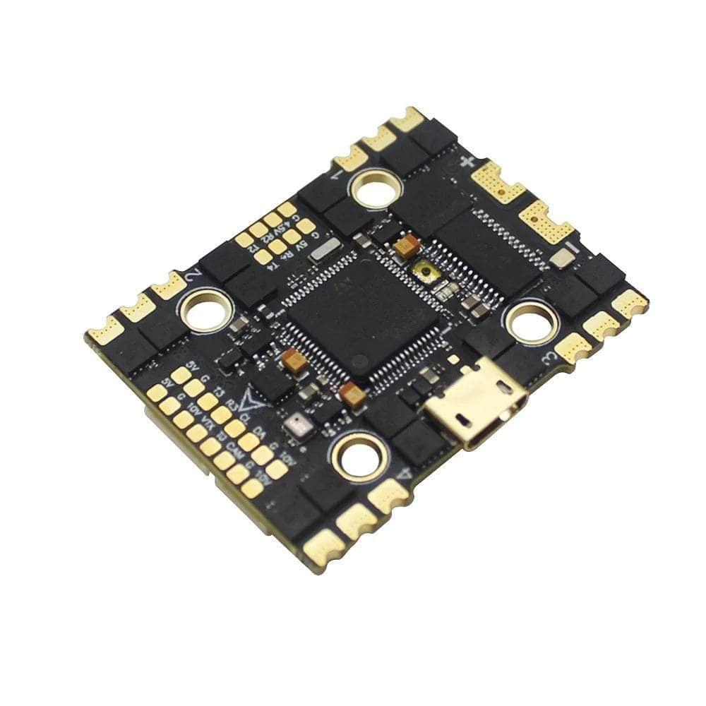 HAKRC F7220 2-6S AIO 20x20 Flight Controller w/ 32Bit 40A 4in1 ESC at WREKD Co.